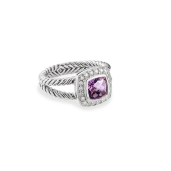 David Yurman Petite Albion Ring Diamonds - Picture 4 of 10